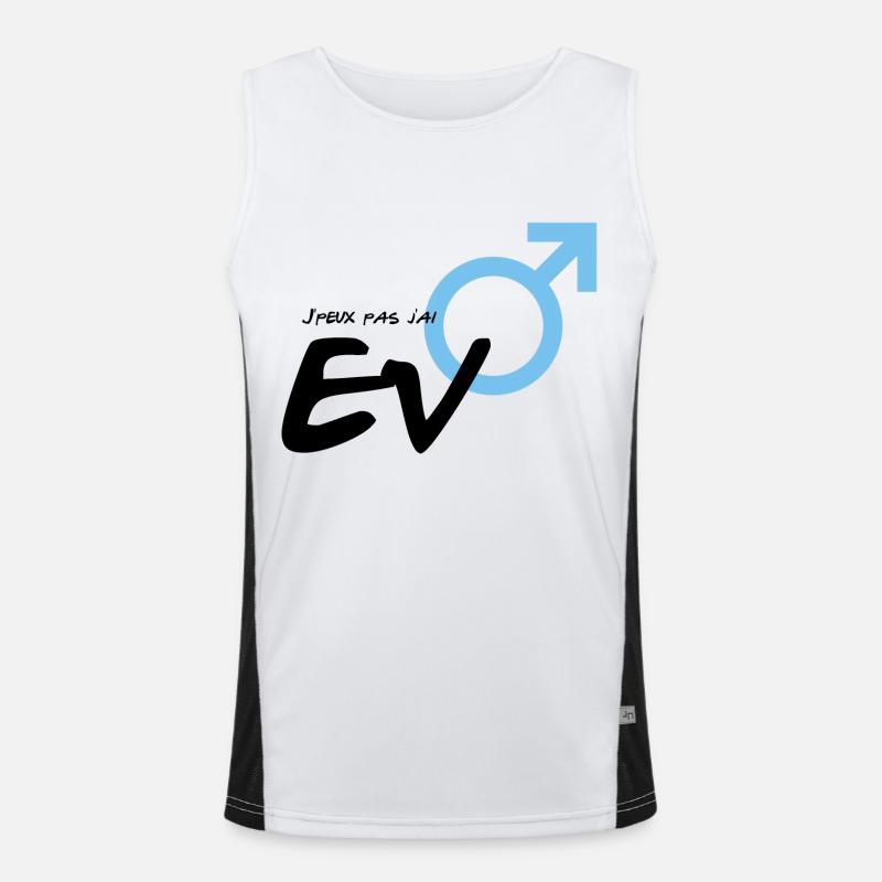 EVG Débardeur respirant contrasté Homme 