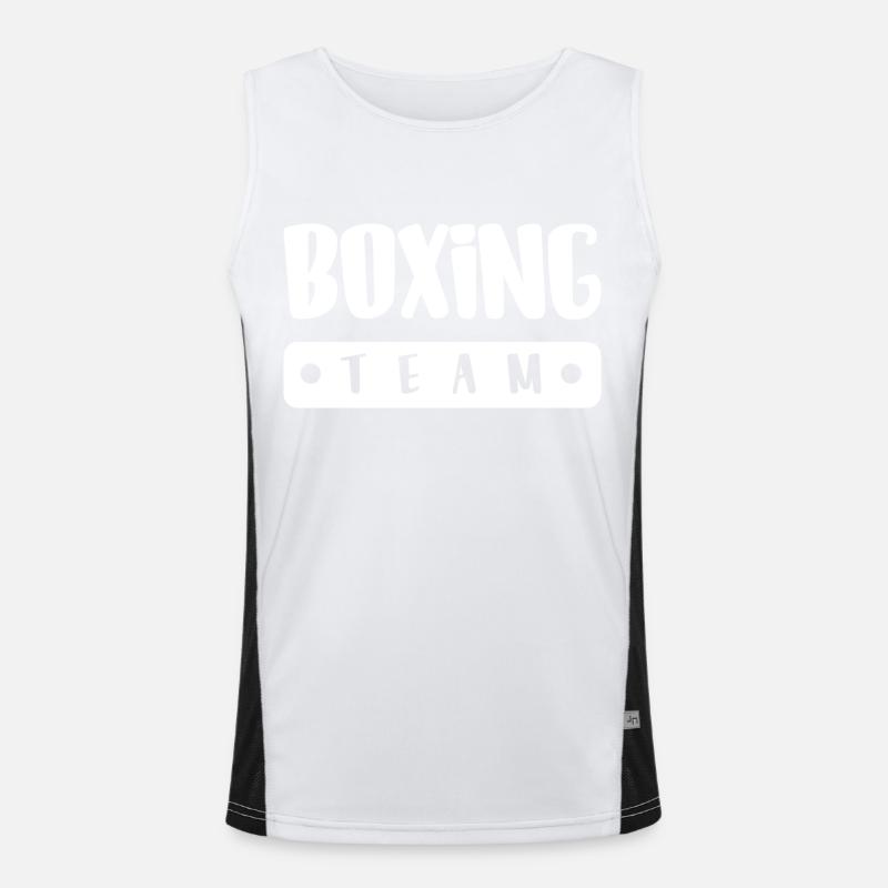 Équipe de boxe Débardeur respirant contrasté Homme 