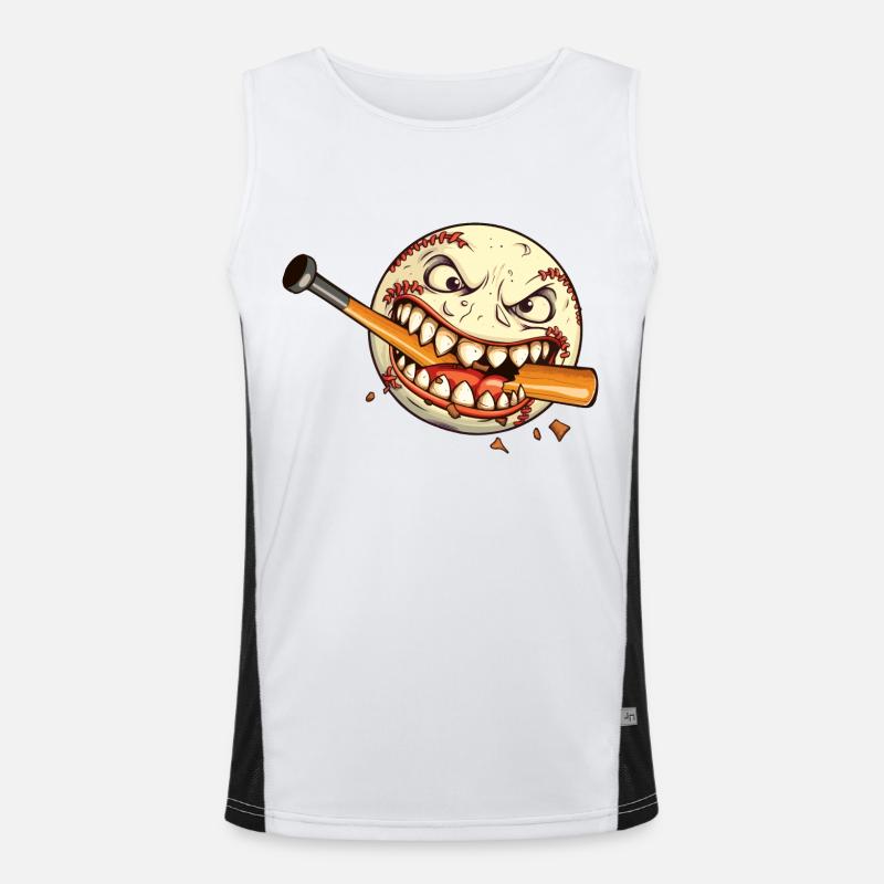 Baseball Baseball Player Baseball Team Baseballer Men's Functional Contrast Tank Top 