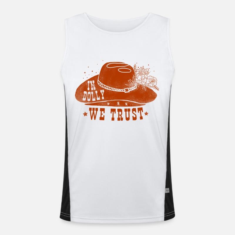 Western Desert Retro 1 Men's Functional Contrast Tank Top 