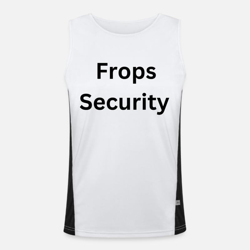Frops Security Men's Functional Contrast Tank Top 