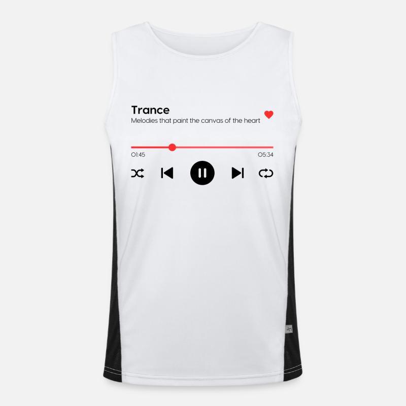 Transe Débardeur respirant contrasté Homme 