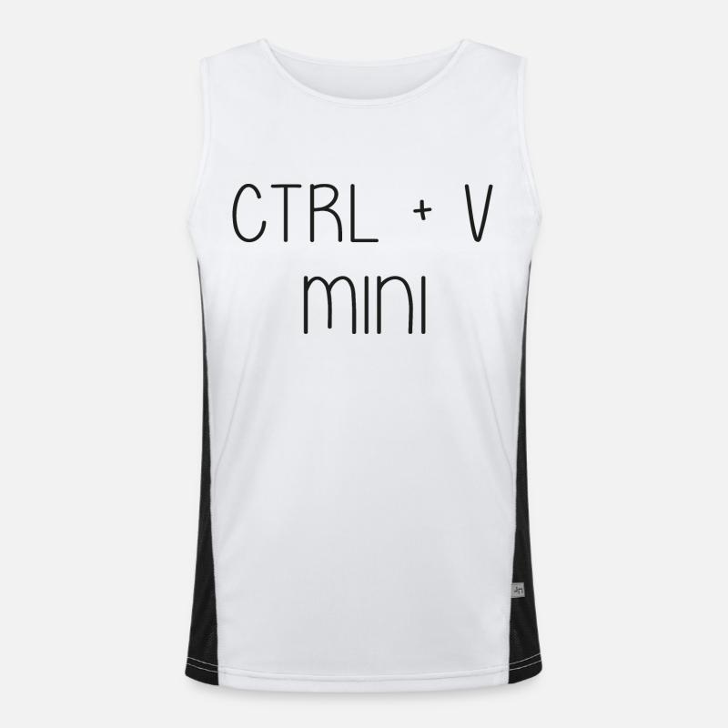 ctrl + v Enfant- bebe Débardeur respirant contrasté Homme 