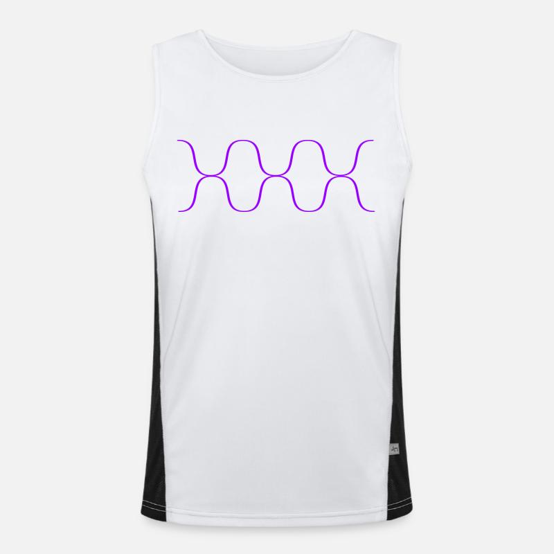 waves Men's Functional Contrast Tank Top 