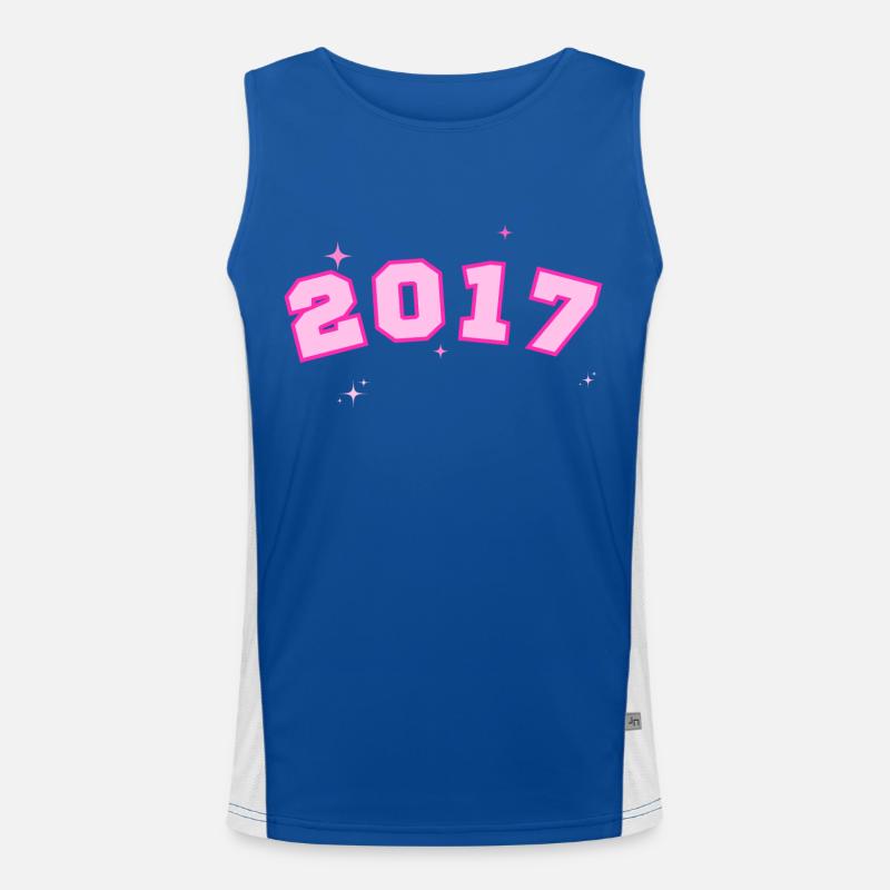 2017 rose étoile Débardeur respirant contrasté Homme 