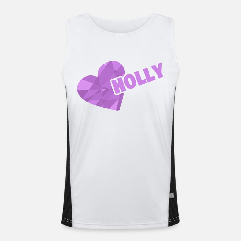 Cadeau pour Holly Débardeur respirant contrasté Homme 