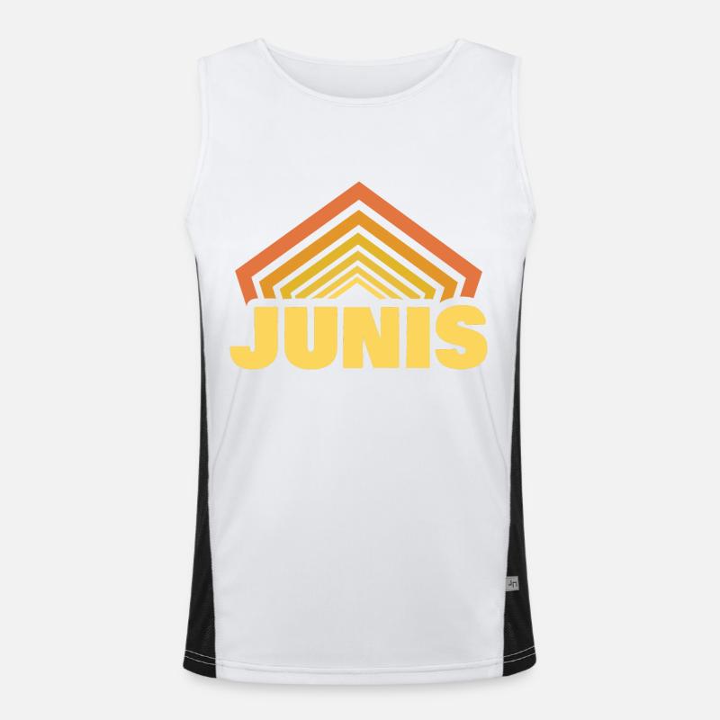 Gift for Junis Men's Functional Contrast Tank Top 