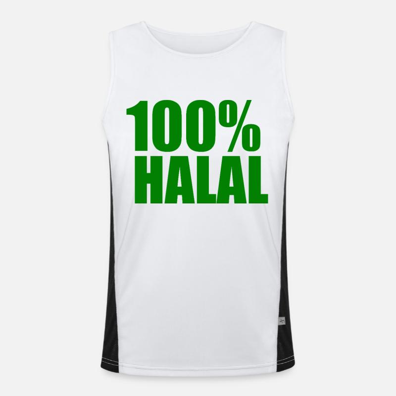 Halal Débardeur respirant contrasté Homme 