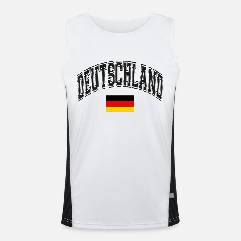 Germany Men's Functional Contrast Tank Top 