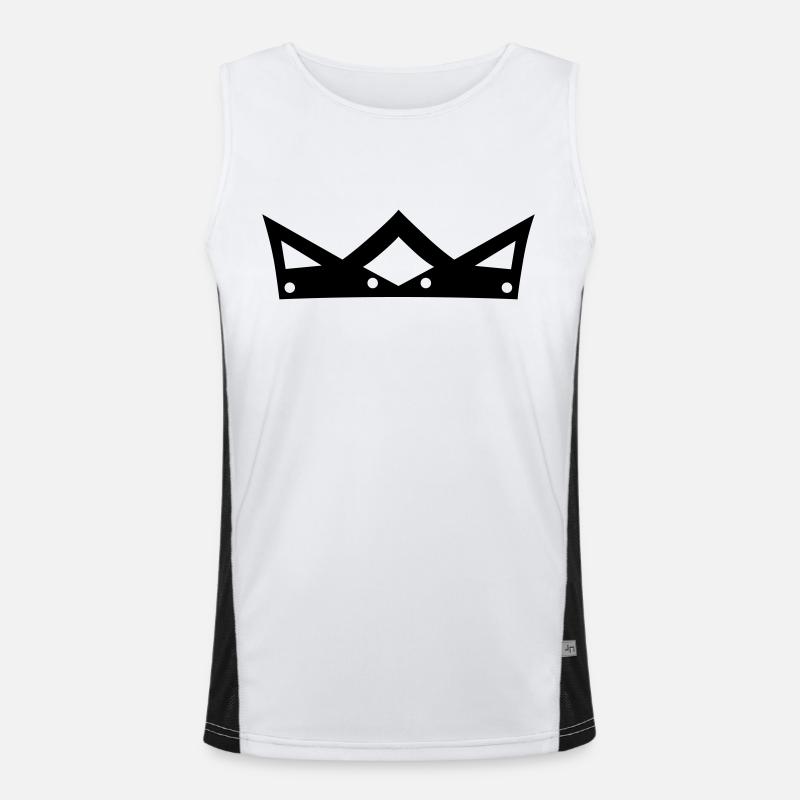 Crown Men's Functional Contrast Tank Top 