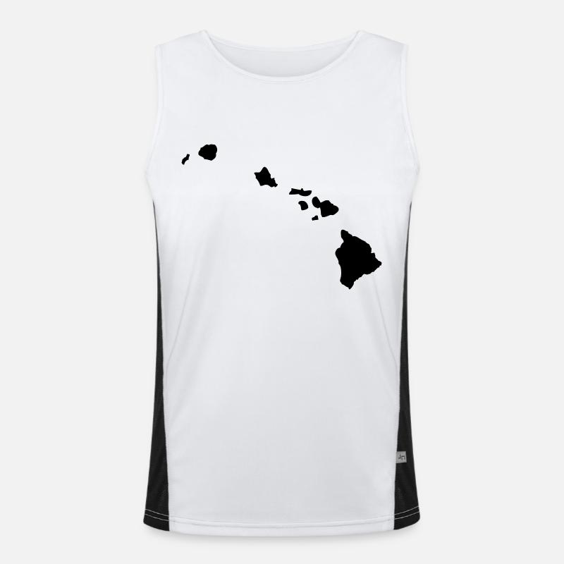 hawaii Débardeur respirant contrasté Homme 