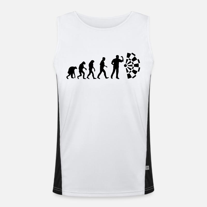 dart evolution Men's Functional Contrast Tank Top 