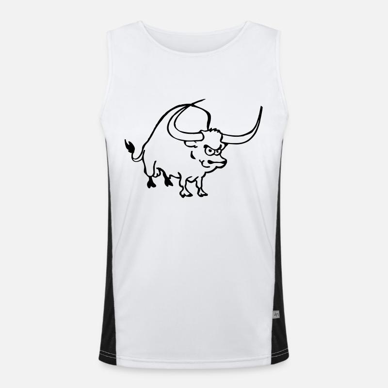 Bad cop Men's Functional Contrast Tank Top 