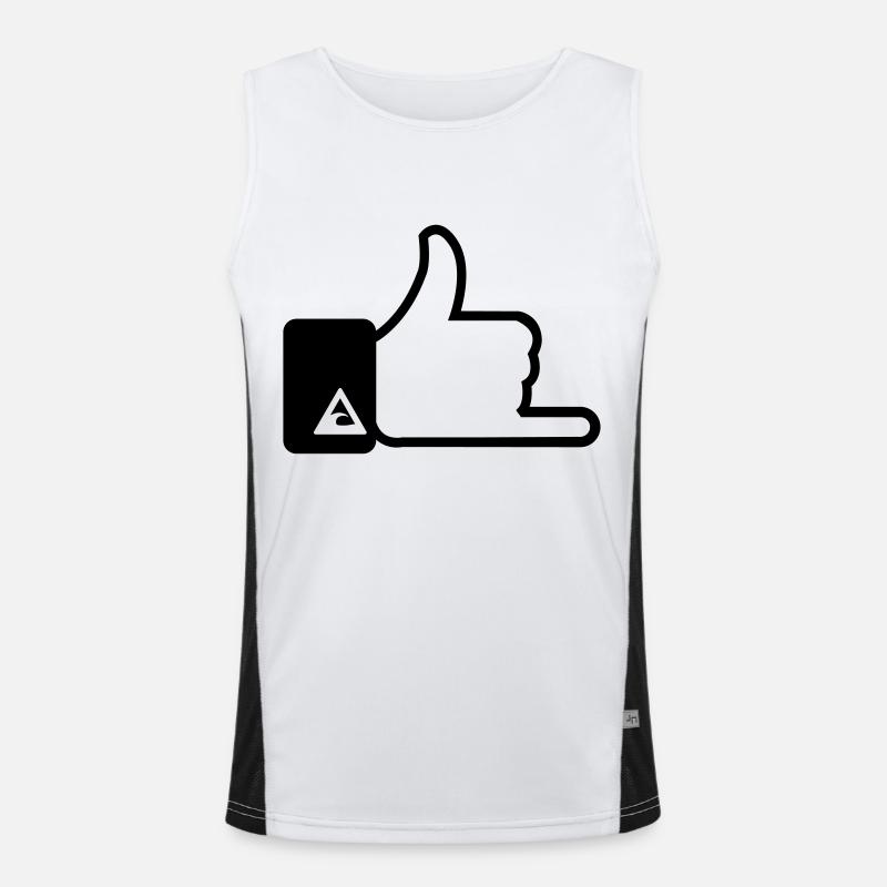 Surf Hand sign Men's Functional Contrast Tank Top 