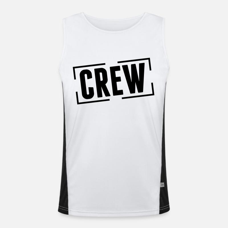 crew_design_bs1 Funktionelles Kontrast-Tank Top für Männer 