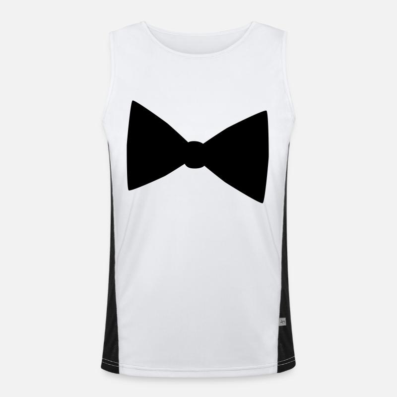 Fliege Funktionelles Kontrast-Tank Top für Männer 