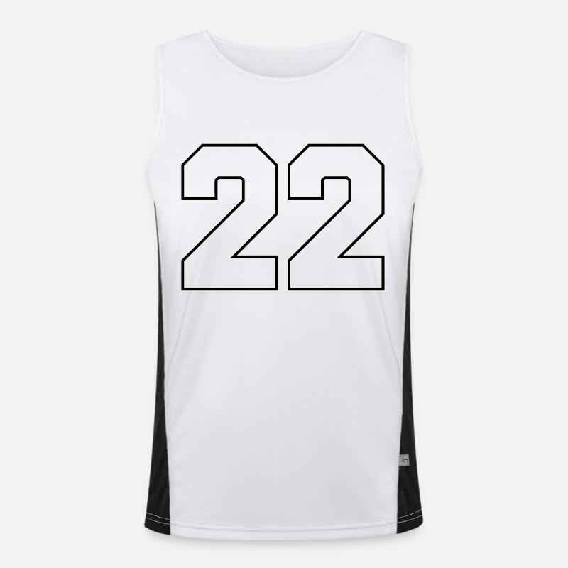 22 Men's Functional Contrast Tank Top 
