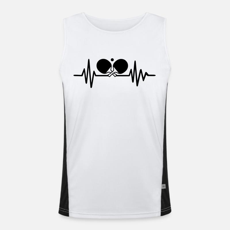 Ping-pong Men's Functional Contrast Tank Top 