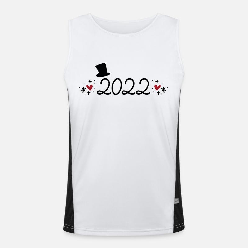 2022 Men's Functional Contrast Tank Top 