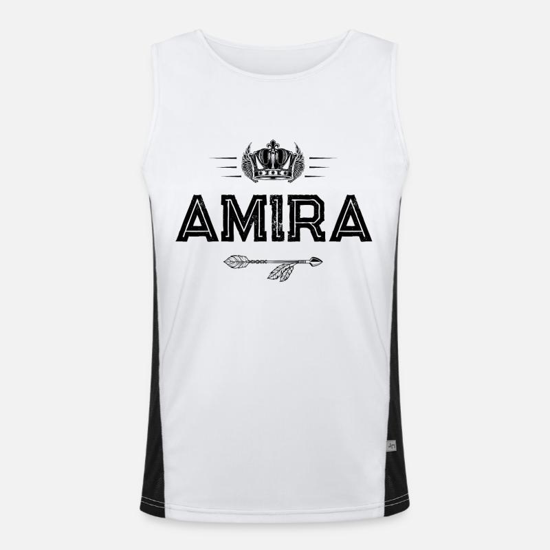 Amira Débardeur respirant contrasté Homme 