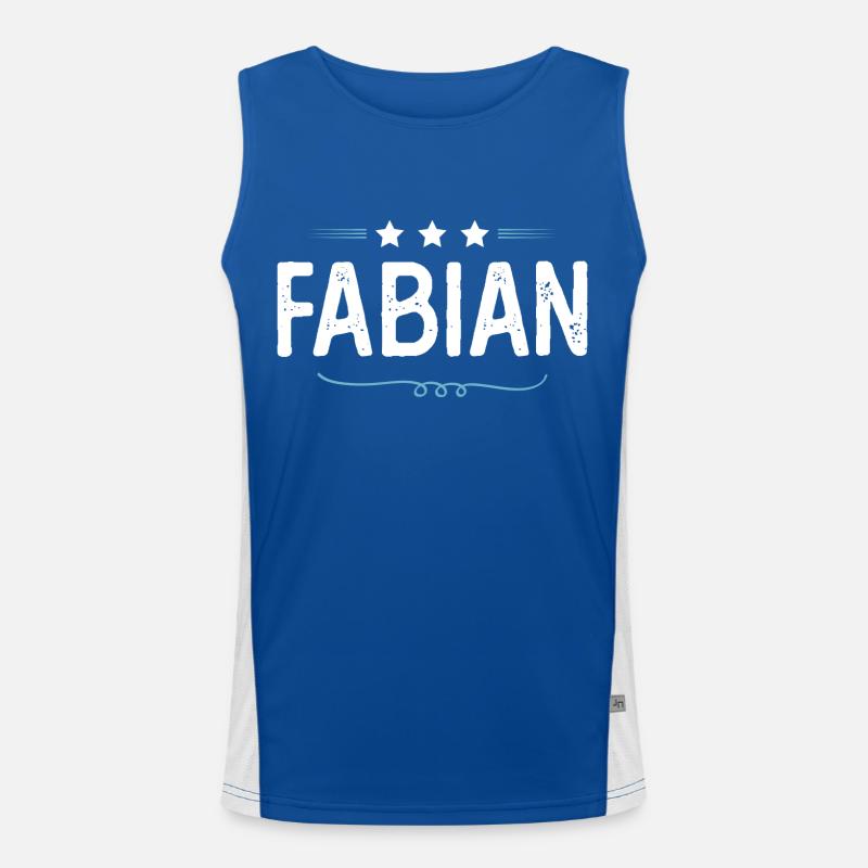 Fabian Funktionelles Kontrast-Tank Top für Männer 