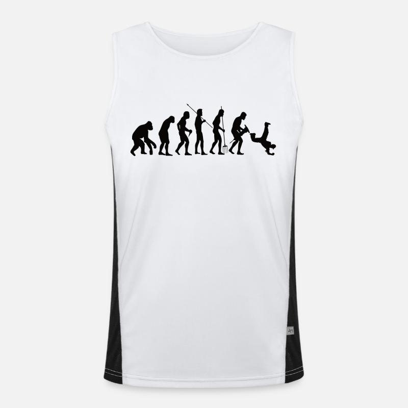 Breakdance Geschenk Tanzen Tänzer Tanzsport Funktionelles Kontrast-Tank Top für Männer 