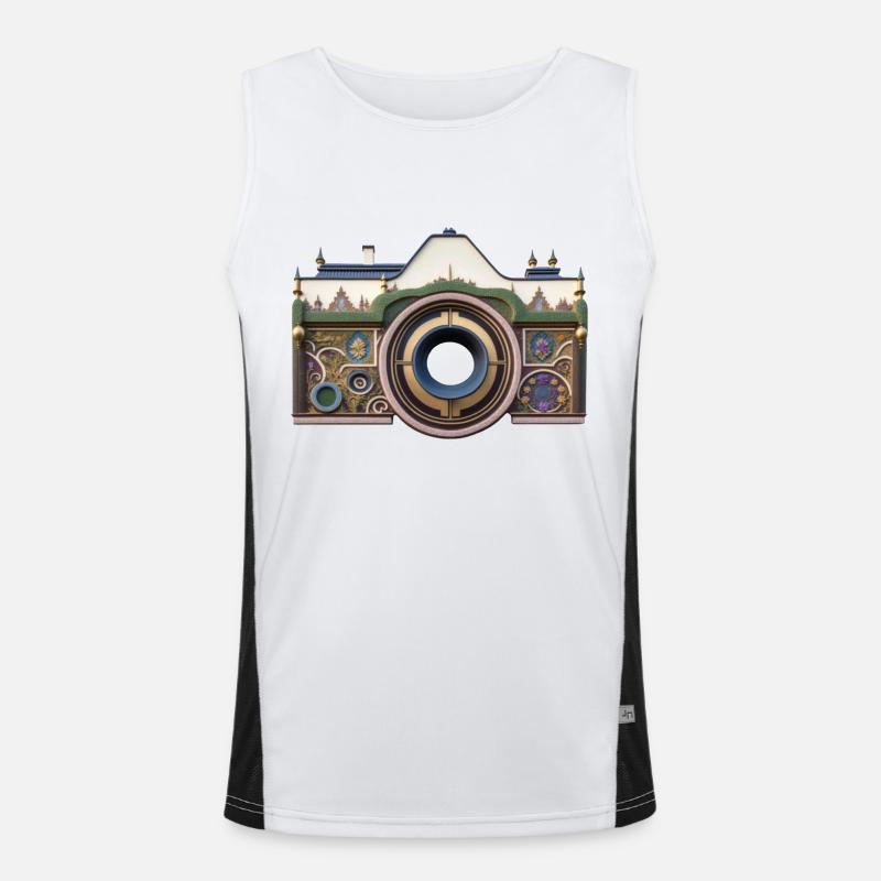 Caméra Débardeur respirant contrasté Homme 