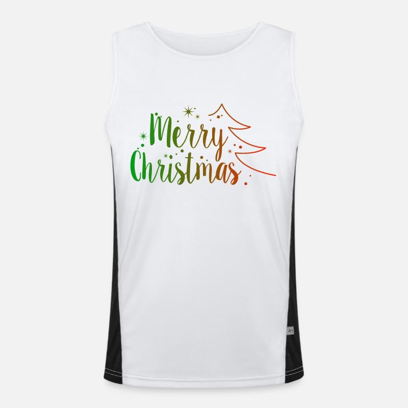 Joyeux Noël Débardeur respirant contrasté Homme 