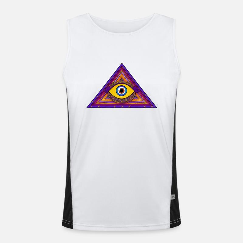 Third Eye Men's Functional Contrast Tank Top 