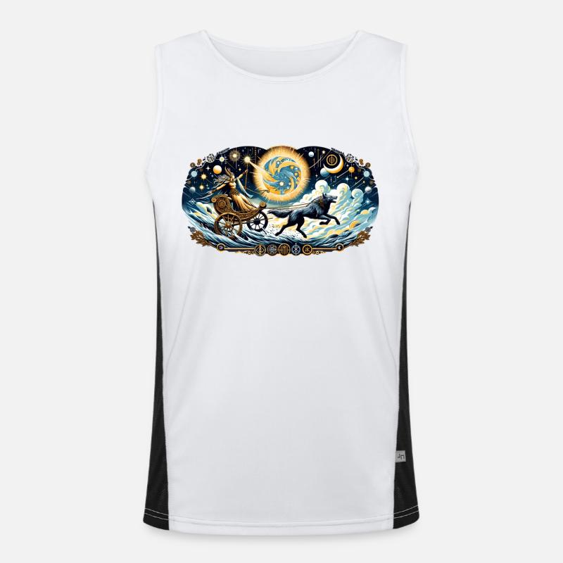 Celestial Odyssey Men's Functional Contrast Tank Top 
