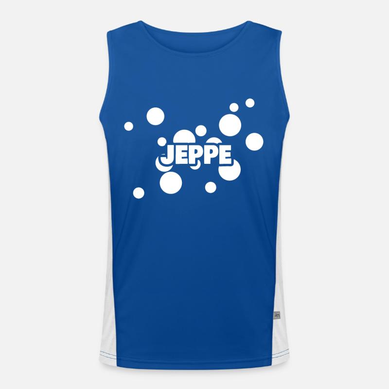 First name Jeppe Men's Functional Contrast Tank Top 