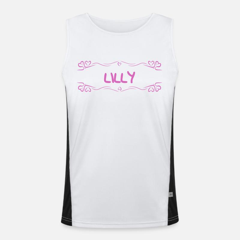 Nom Lilly Débardeur respirant contrasté Homme 