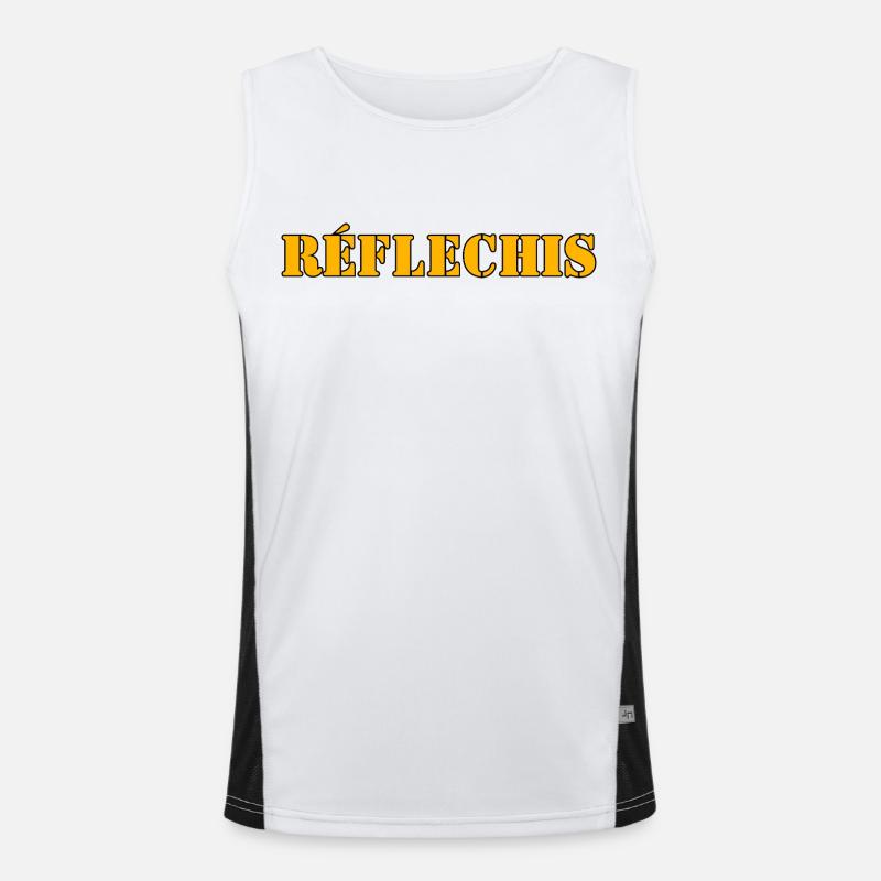 RÉFLECHIS Débardeur respirant contrasté Homme 