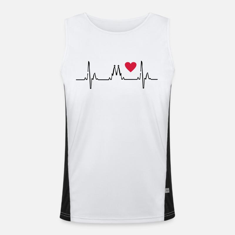 cologne Men's Functional Contrast Tank Top 