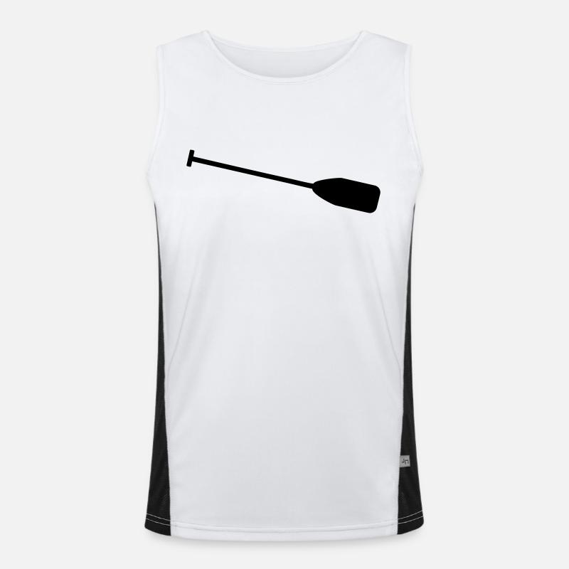 Paddel Funktionelles Kontrast-Tank Top für Männer 