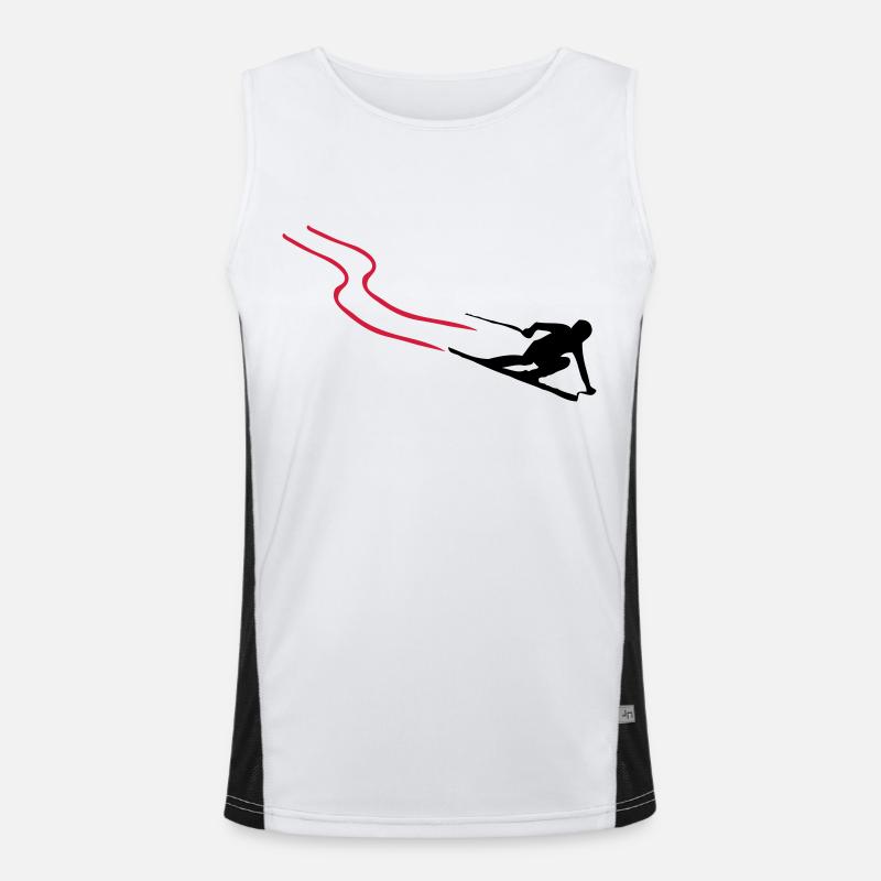 ski Men's Functional Contrast Tank Top 