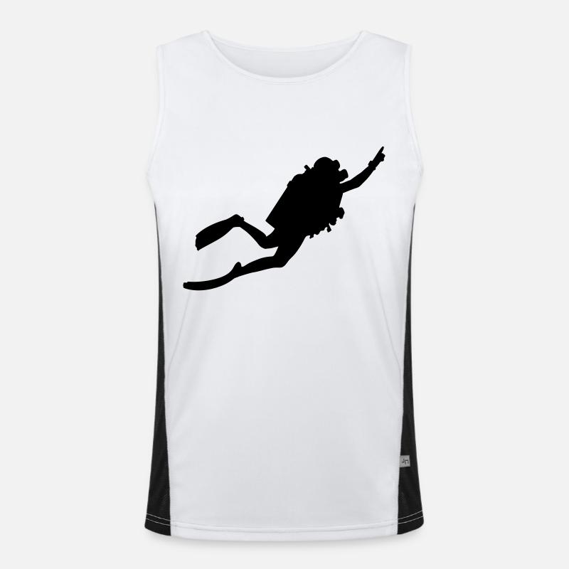 diver Débardeur respirant contrasté Homme 