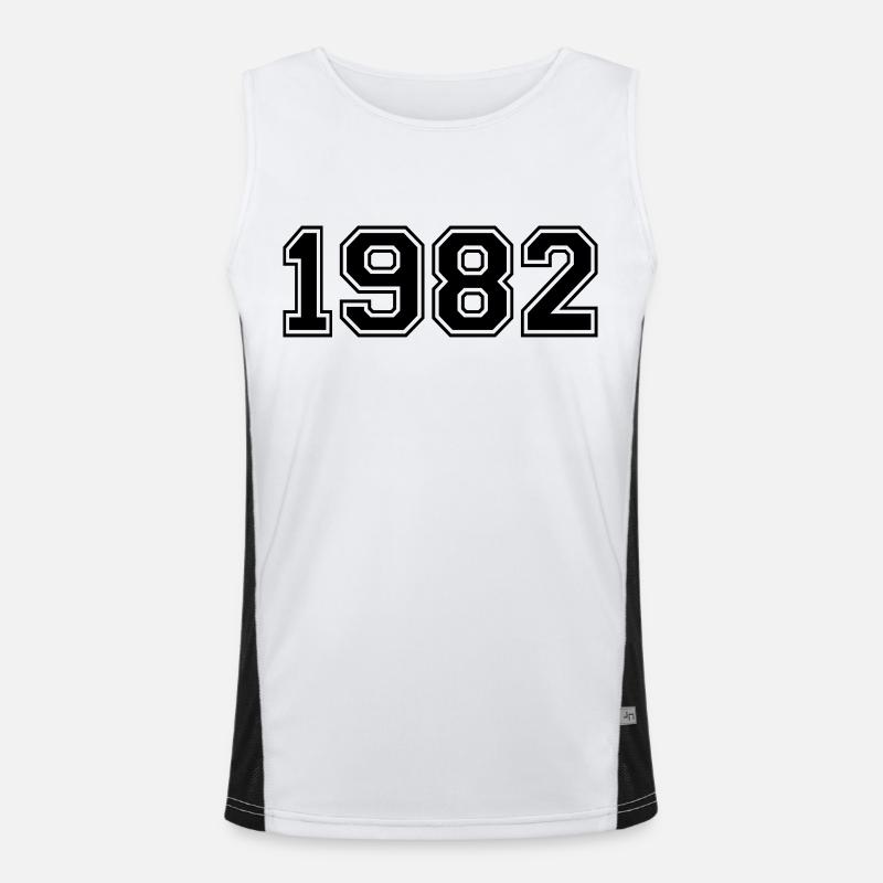 1982 Men's Functional Contrast Tank Top 