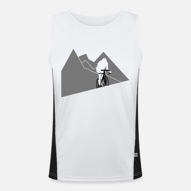 Kletterer Funktionelles Kontrast-Tank Top für Männer 