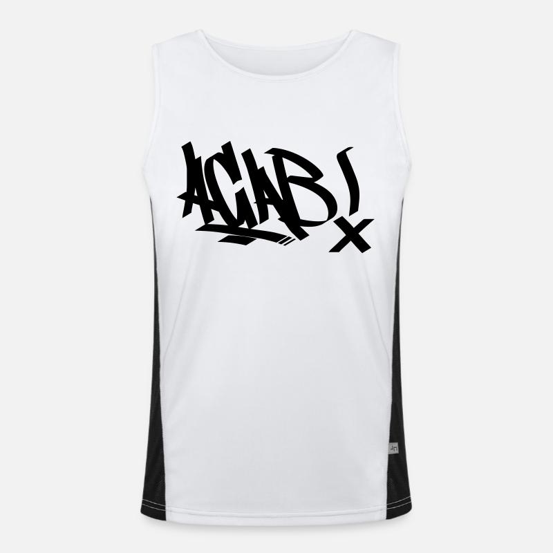 acab Débardeur respirant contrasté Homme 