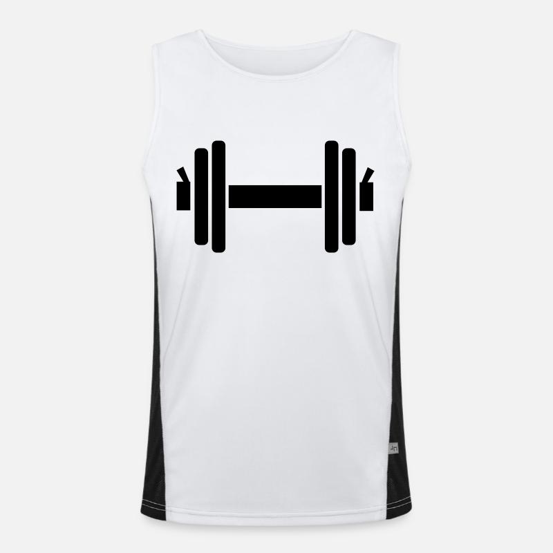 Dumbbell Men's Functional Contrast Tank Top 