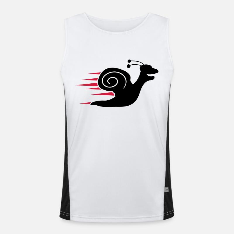 Fast Snail Débardeur respirant contrasté Homme 