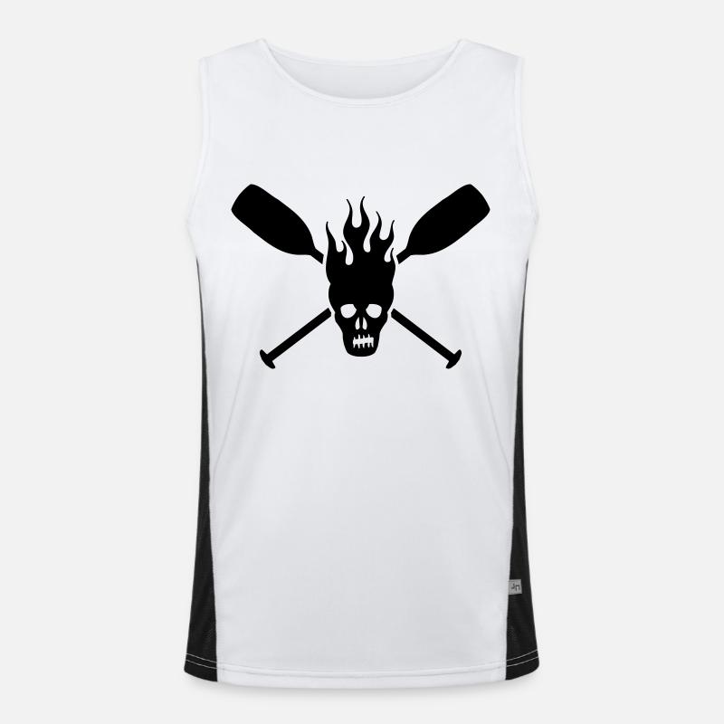 paddle skull Débardeur respirant contrasté Homme 