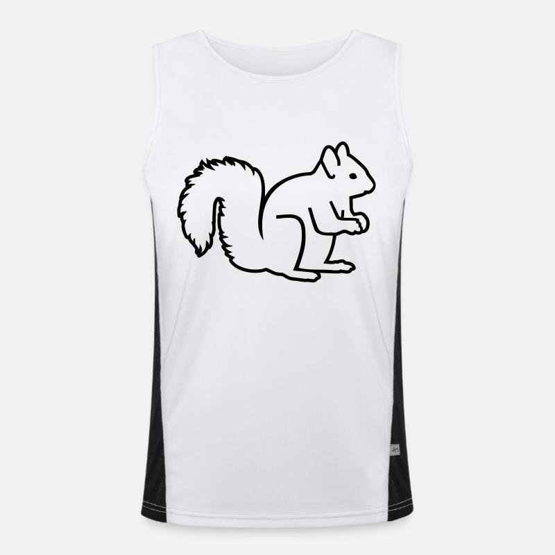 Squirrel Men's Functional Contrast Tank Top 