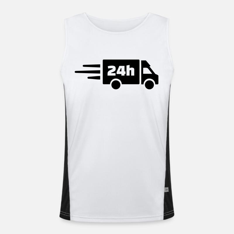 Express delivery Men's Functional Contrast Tank Top 