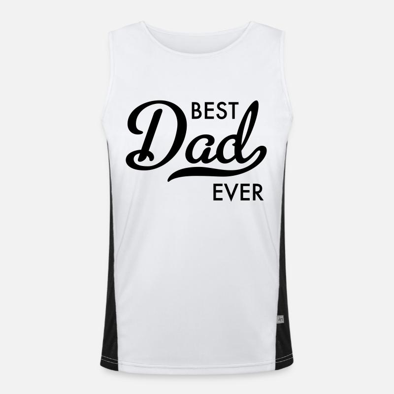 Vater Funktionelles Kontrast-Tank Top für Männer 
