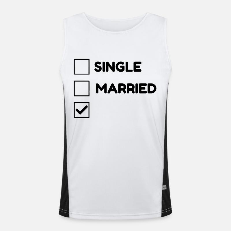 A Personnaliser / Custom / Customiser / Customize Débardeur respirant contrasté Homme 