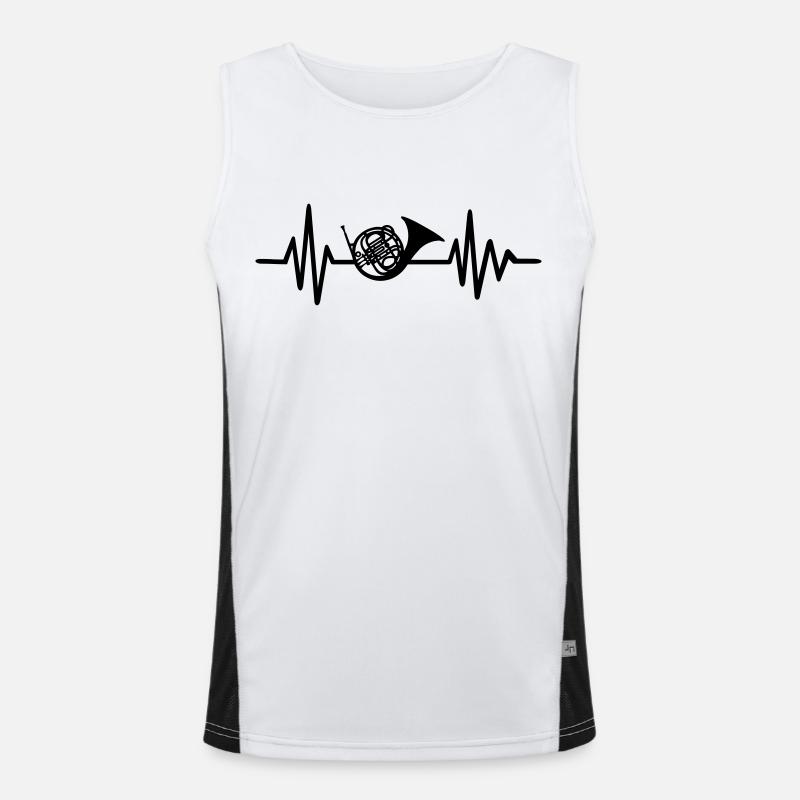 Bugle Men's Functional Contrast Tank Top 