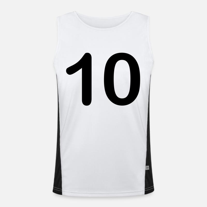 10 Men's Functional Contrast Tank Top 