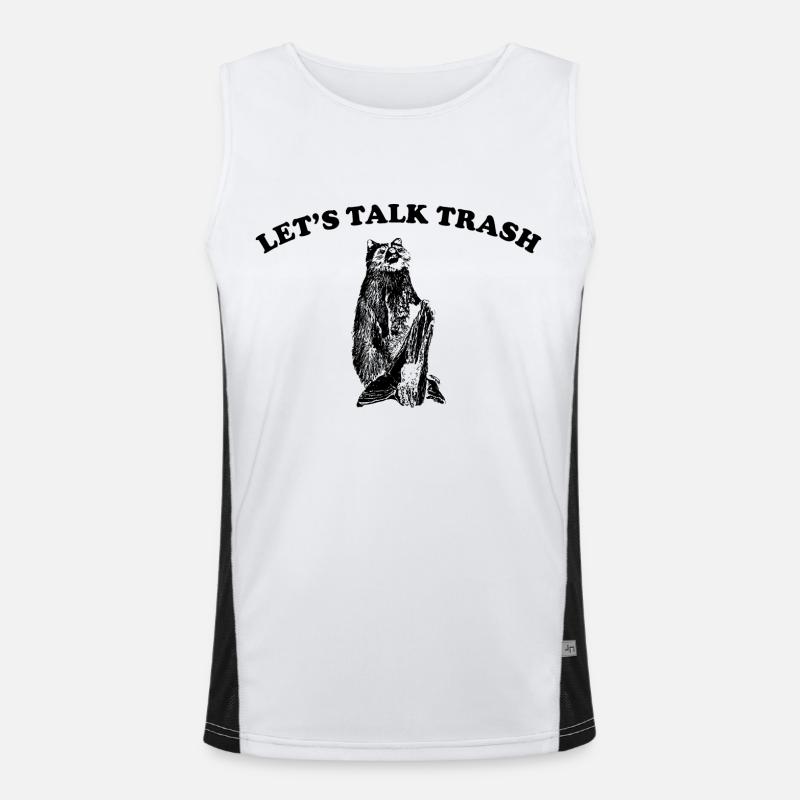PARLONS TRASH Débardeur respirant contrasté Homme 